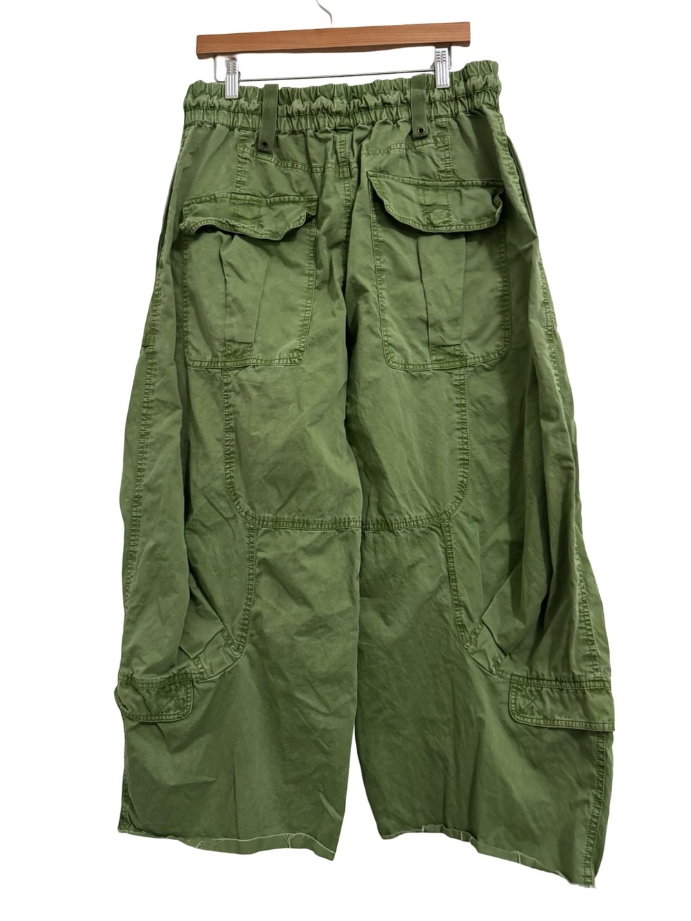 Free People Onset Pull-On Cargo Pants Green Large - Picture 6 of 15